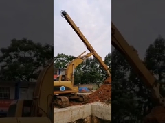 Nieuwe Maatwerk hoogwaardige overlangse graafmachine telescopische giek