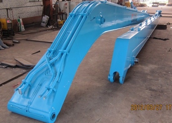 Extended Reach Excavator Booms Q355B Q420/550/690 OEM Geel 10-30 meter