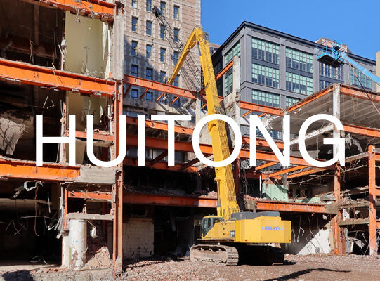 Versterkte sloopgiek en arm 30 ton graafmachine R300 DH300 EX300 met hoge weerstand voor demontage van hoge gebouwen en het breken van beton