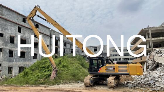 Versterkte sloopgiek en arm 30 ton graafmachine R300 DH300 EX300 met hoge weerstand voor demontage van hoge gebouwen en het breken van beton
