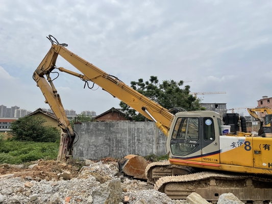 Hoog bereik boem en arm graafmachine Constructie Demolitie Verlenging arm Lang bereik boem Voor SY SK EX graafmachine