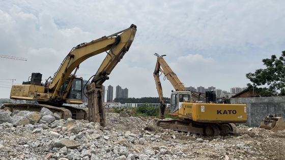 OEM Lang Hoog het Bereikwapen van Booms Demolition Excavator van het Bereikgraafwerktuig