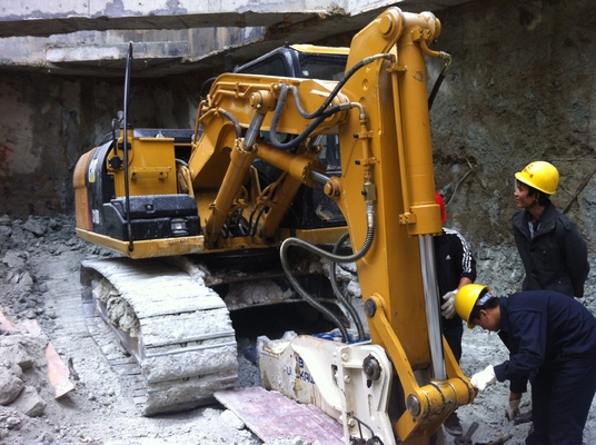 12 - 22 Materiële het Opheffen van Ton Excavator Short Boom Q355B Hoogte 8100mm
