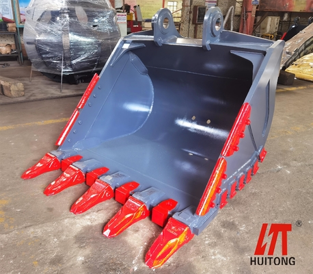 Huitong Mini Excavator GP Bucket Bobcat Bucket Customized 3-5Ton Excavator Standard Bucket Factory gemaakt van hoge kwaliteit te koop