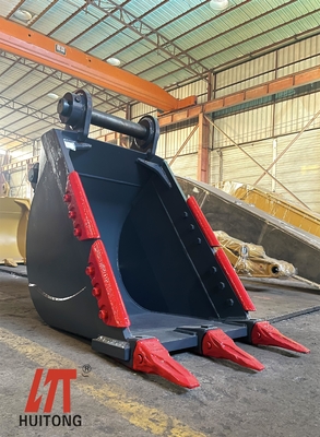 Huitong verkoopt Op zwaar werk berekend Graafwerktuig Buckets, hebben zij een versterkte bouw en van materialen geconstrueerd.