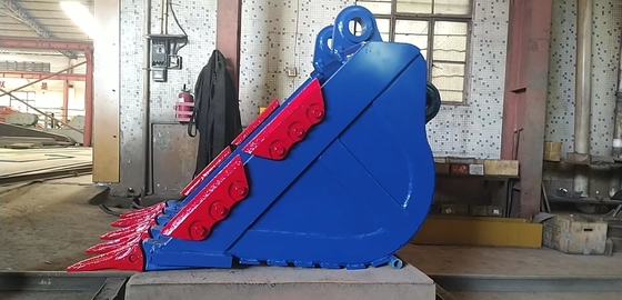 Sterkte Graafmachine Steengas Gelad/Zwart Q355/NM400/Hardox400 280-4300 kg Aanpassing Tanden Nieuwe staat
