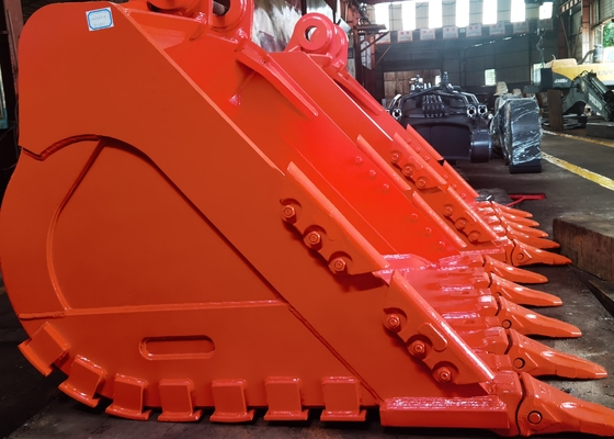 NM400 Materiaal 36 Inch Breed Rock Grip Bucket Voor Komatsu 20 Ton Excavator