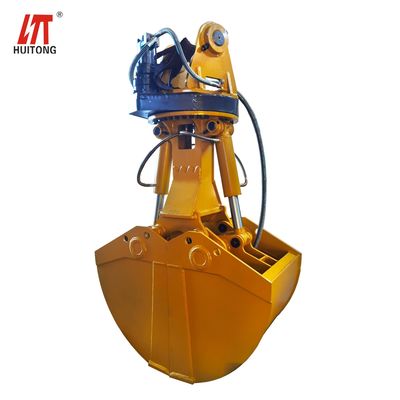 Aangepaste capaciteit grijper Huitong clamshell grijper voor 17-20 ton graafmachines CE gecertificeerd