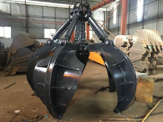 5-9 ton graafmachine compatibel Huitong Orange Peel Grab Ideaal voor schroot / afvalverwerking Op maat en CE goedgekeurd