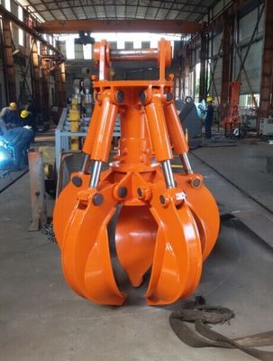5-9 ton graafmachine compatibel Huitong Orange Peel Grab Ideaal voor schroot / afvalverwerking Op maat en CE goedgekeurd