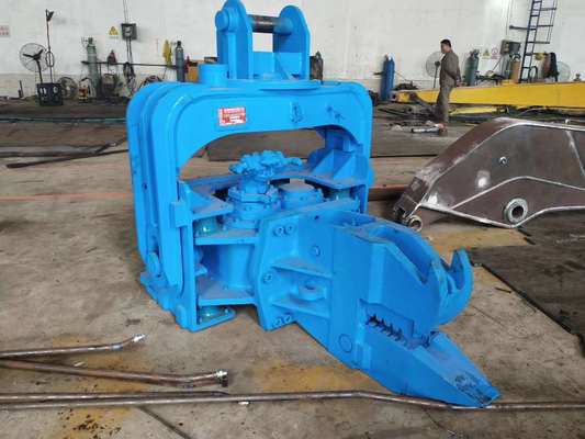 HT250 Duurzame Hydraulische Pile Driving Hammer Fit 20-24T Graafmachine PC200 SH220 voor gemeentelijke en landelijke stapelprojecten