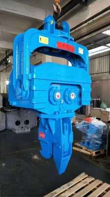HT300 Durable Hydraulic Pile Driving Hammer Fit 25-30T Excavator CAT325 SH300 for Municipal & Rural Piling Projects