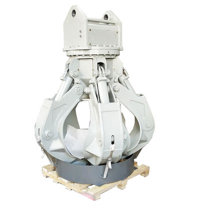 Huitong Op Maat Gemaakte Graafmachine Sinaasappelschilgrijper voor 37-46 Ton Graafmachines Schroot/Afvalverwerking Toestel CE Gecertificeerd
