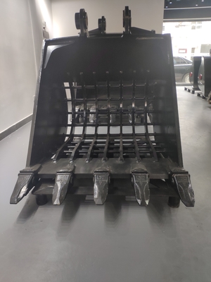Graafmachine Skeletbak 3-5ton Graafmachine 0.2m³ Skeletbak voor Graafmachines Maatwerk Graafmachine Skeletbak