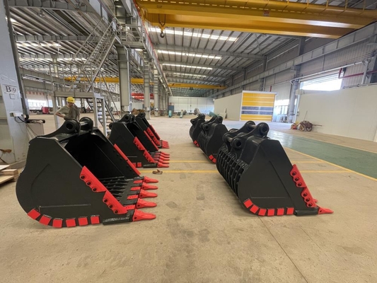 Huitong Graafmachine Rotsbak met Omkeerbare Tanden, 25 T Mijnbouwbak voor Groeve/Sloop, OEM Beschikbaar