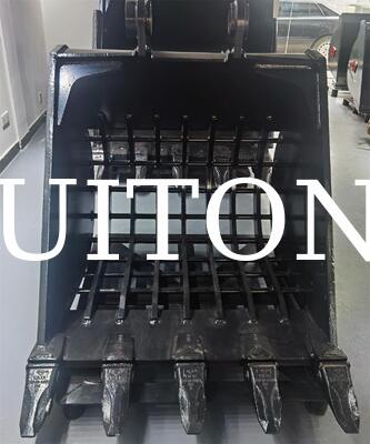 Excavator Skeleton Bucket voor PC300/CAT330 1.3cbm voor het rangschikken van grind/sorting en screening van materiaal/scheiden van rotsen van bovengrond