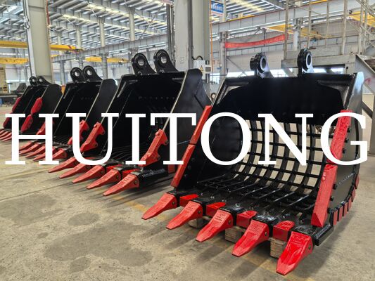 Excavator Skeleton Bucket voor PC300/CAT330 1,4cbm voor het rangschikken van grind/sorting en screening van materiaal/scheiden van rotsen van bovengrond