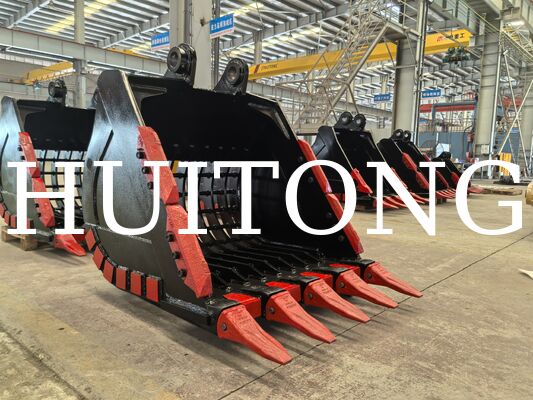 Excavator Skeleton Bucket voor PC350/CAT335 1.6cbm voor het rangschikken van grind/sorting en screening van materiaal/scheiden van rotsen van bovengrond