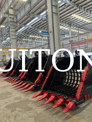 Excavator Skeleton Bucket voor PC400/CAT340 1,8cbm voor het rangschikken van grind/sorting en screening van materiaal/scheiden van rotsen van bovengrond