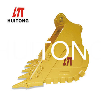 MINING Heavy Duty Rock Bucket voor PC100/CAT310 0,4cbm voor Hard Rock Excavation/Handling Blasted Rock/Demolition Works