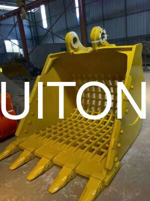 Excavator Skeleton Bucket voor PC200/CAT320 0,9cbm voor het rangschikken van grind/sorting en screening van materiaal/scheiden van rotsen van bovengrond