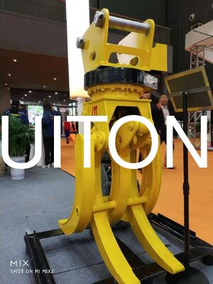 Persoonlijke hydraulische greep 25-35 ton graafmachine PC360 CAT336GC DX380 SY365H XE370D Houtgreep Q355B voor boshout laden metaalschroot Constructie afvalverwerking