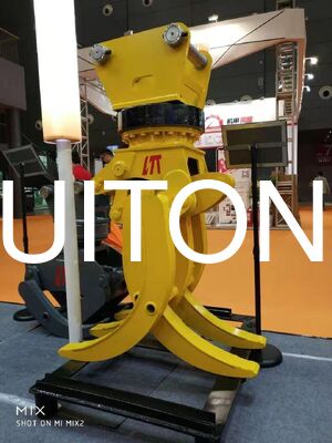 Persoonlijke hydraulische roterende greep 6-7 ton graafmachine PC60 EX60 CAT70 Houtgreep Q355B voor bosbouw Houtbelasting