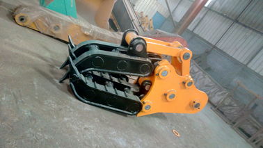 Q355 5Ton graafmachine handmatig type houtgreep Op maat gemaakt houtgreepproduct met een hoge efficiëntie voor Q355B/NM400/HARDOX450