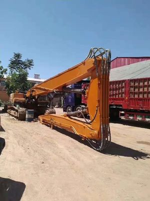 Hoge sterkte versterkte sloopboom en arm 25 ton graafmachine CAT325 voor het ontmantelen van hoge gebouwen en het breken van beton