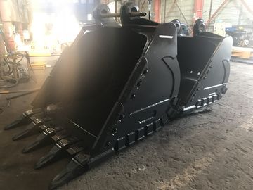 Gele Hardox450-graafmachine met stevige tanden en 700-1000 kg gewicht