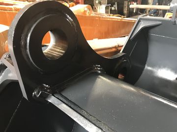 Sterkte Geel / Zwart Graafmachine Graaf Emmer Q355/NM400/Hardox450 Nieuwe zware tanden