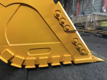 Gele NM400 16 ton graafmachine rots emmer