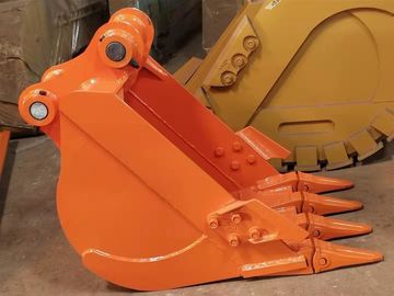De Emmer van het Graafwerktuigsoil rock digging van bouwmachines