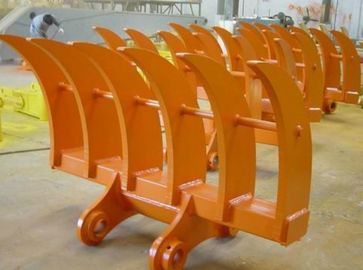 Hoogwaardige OEM graafmachine Grondborstel 12T CAT312 Op maat gemaakte rek