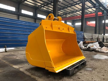 Custom 0.1-5 CBM graafmachine kantel emmer breed open staal bevestiging voor een soepele werking
