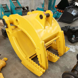 China Graafmachine Hydraulische Hout Rots Grijp Bosbouw Handmatig Log Grijp voor 5-36 Ton Graafmachine CAT320