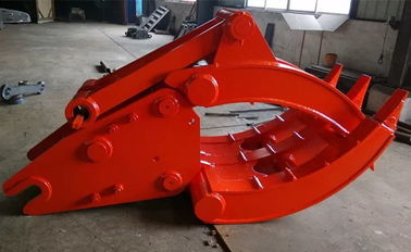 Op maat gemaakte mini graafmachine Hydraulische roterende greep Hot selling 5 10 25 ton Hout grijpen Steen log greep te koop