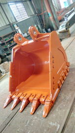 Heavy Duty Rock Collecting Bucket met hoge sterkte tanden gevormd uit Q355 NM400 Hardox400 staal