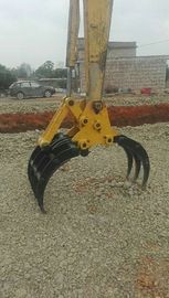20Ton graafmachine handmatig type Farm Machine Log Grapple 2.2M Jaw Opening Q355B/NM400/HARDOX450 Product met en OEM
