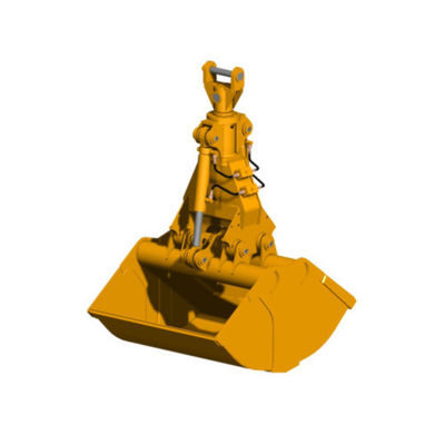 HUITONG High Quality 10T 20Ton Graafmachine Hydraulische Clamshell Grijp Emmer Shell Emmer voor PC200 Graafmachine