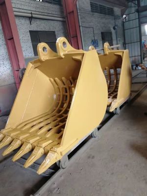 22 ton PC220 Op maat gemaakte Q355B graafmachine emmer 1.1M3 skelet emmer voor het reinigen van blikken