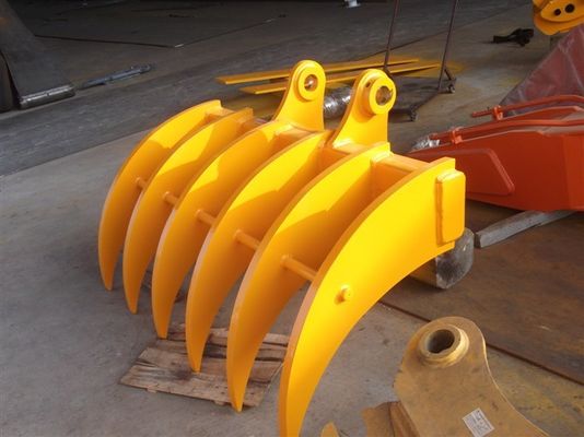 Hoogwaardige OEM graafmachine Grondborstel 12T CAT312 Op maat gemaakte rek