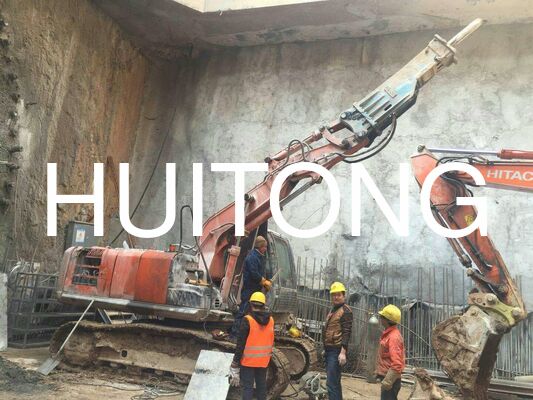Hoge sterkte verkorting boom Low clearance tunnel speciale boom fit 22 ton graafmachine PC220 SK220 voor projecten met beperkte hoogte