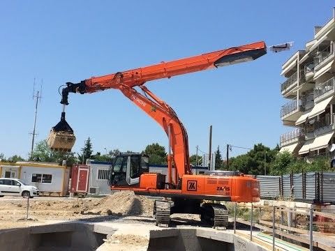 Fabrieksprijs Graafmachine Hydraulische telescopische boom en arm 20-22T voor SK200 PC200