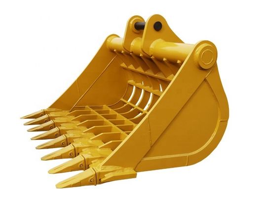 2.2M3 graafmachine zeef emmer voor 45 ton graafmachine tranche reiniging skelet emmer fabriek directe verkoop bijlage