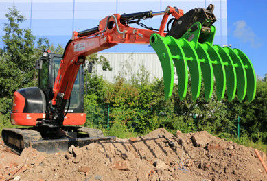 6 10 20 ton mini graafmachine bladgraaf emmer wortelgraafmachine voor Ex200 ZX210 graafmachine