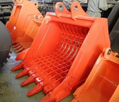 Het op zwaar werk berekende Graafwerktuig Skeleton Bucket van 8.7m3 Hyundai