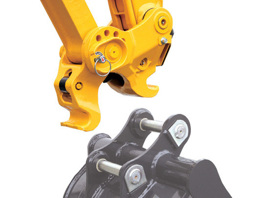 OEM PC650 de Mechanische Kleur van Graafwerktuigquick hitch yellow