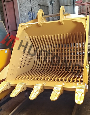 100% NUWE graafbak op maat Grote capaciteit voor een graafbak van 35 ton Skelettekop Graafbak