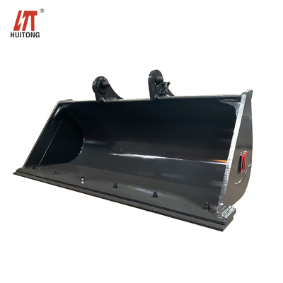 Geel / Zwart Graven Bucket voor professionele graafmachine reiniging en graven